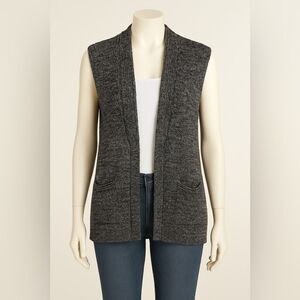 Banana Republic Marled Open-Front Knit Vest Size Small Free to Send Me an Offer!
